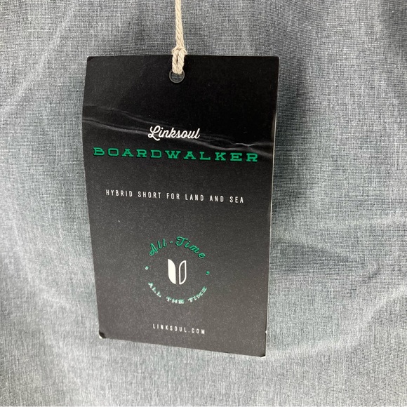 NWT LINKSOUL LINK SOUL Solid Boardwalker Short Grey 31 - Picture 4 of 7